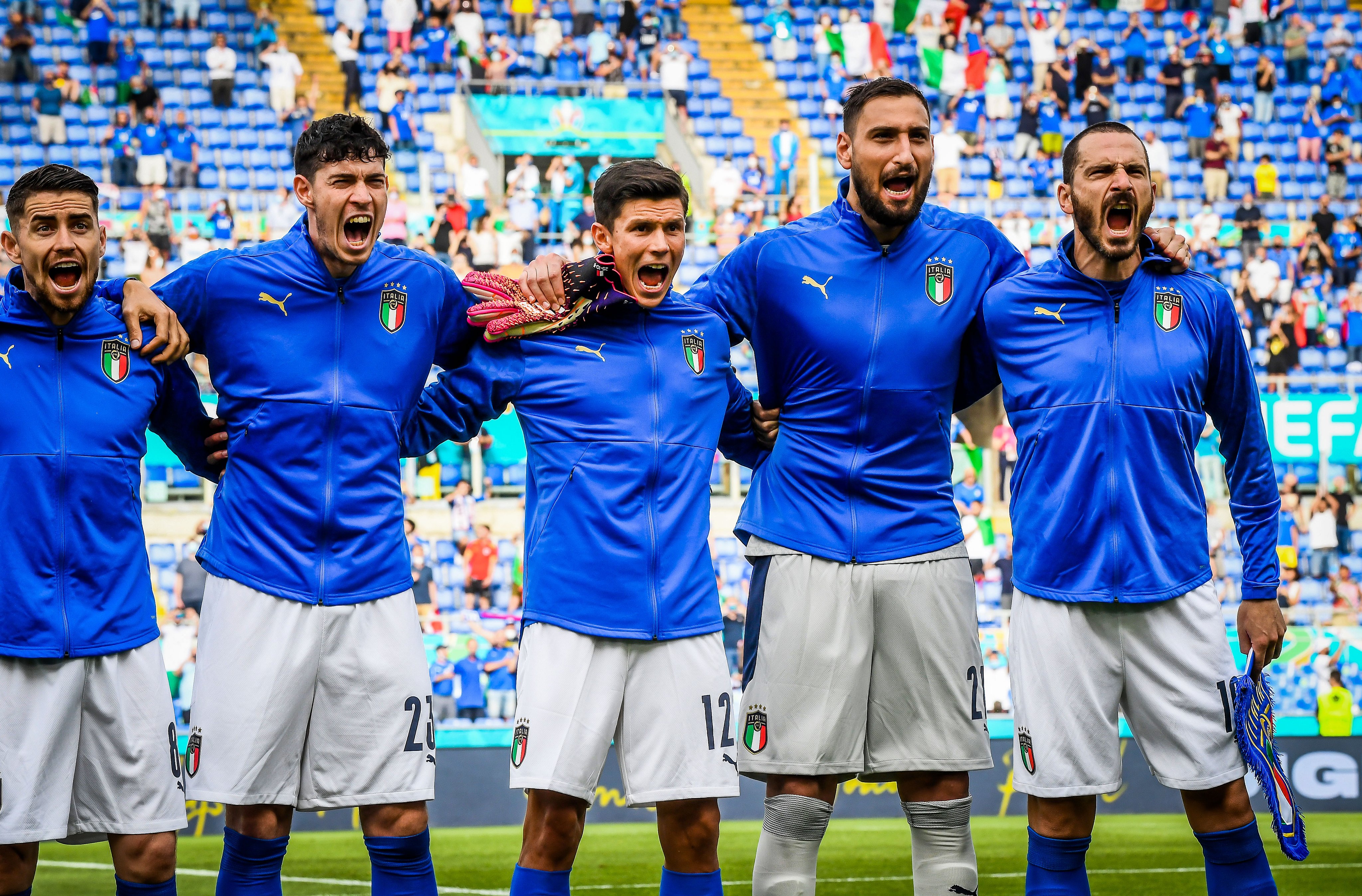 B/R Football on Twitter: &quot;Still only one way to sing the Italian national anthem 🗣️… &quot;