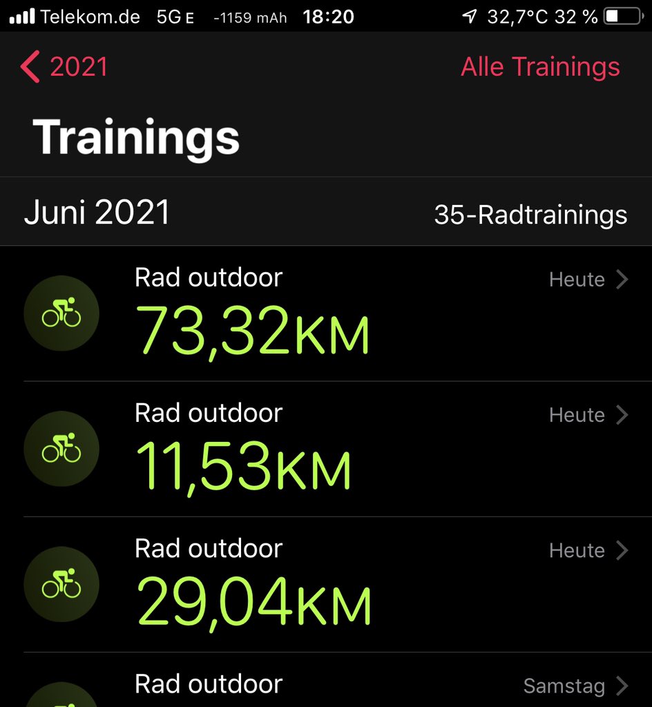 PhillipGoik's tweet photo. Über 100km 😎💪🚴💨 Was für ein Sonntag! #MoveGreen #Sternfahrt #Nerdfasten #Fahrrad https://t.co/6QLeddO2Ly