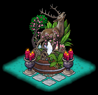 Flyoucraft's tweet image. [F] - Fontaine (Elan Loyal + Ofuro) / #Fusionhabbo #habbobuild #habbo