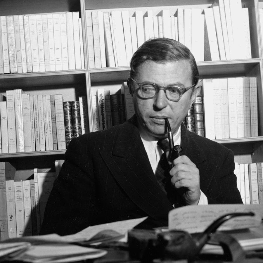 BSPLibrary's tweet photo. "A man is what he wills himself to be." ~ Jean-Paul Sartre, born #OTD in 1905. #MondayMotivation #MondayThroughts https://t.co/g4BxEKC75x https://t.co/zK2qhjYTmg