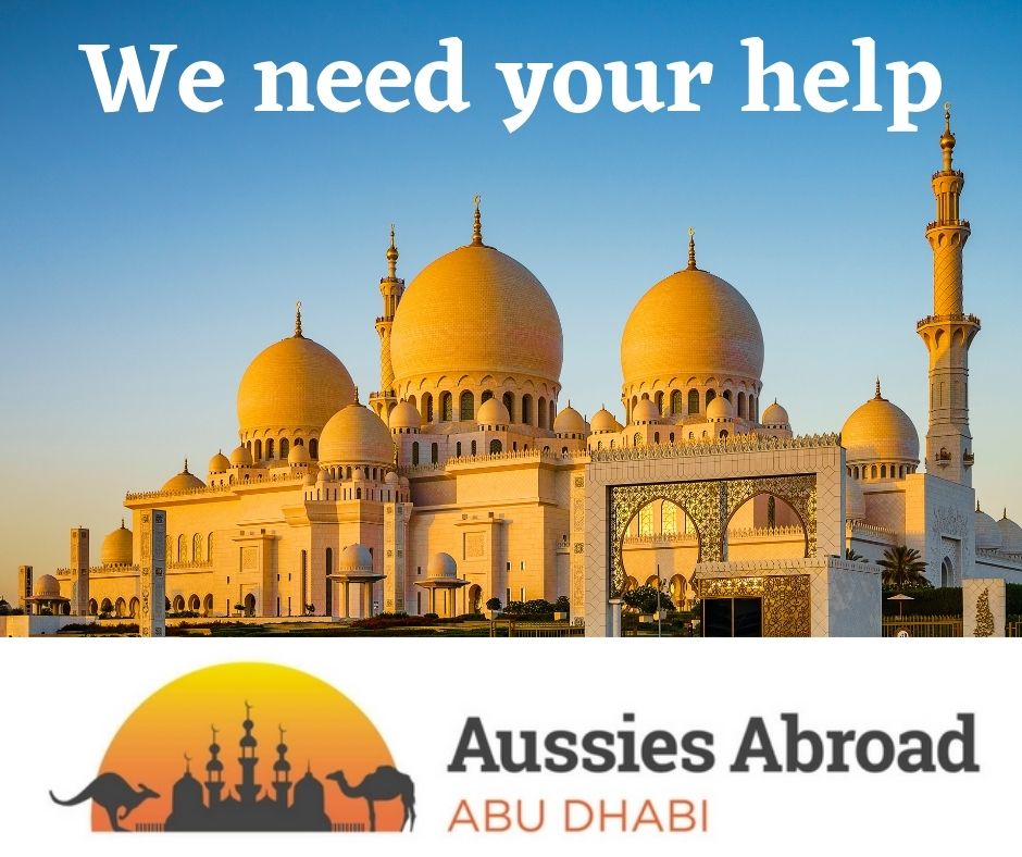Aussies in Abu Dhabi - We need your opinion - A short survey to complete + win 1 of 3 gift vouchers from The Australian Trader mailchi.mp/2269d805a394/j…