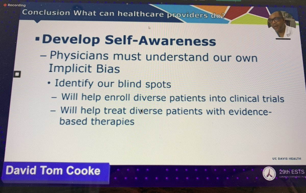 Cecilia Pompili MD PhD FACS (@pompili_cecilia) on Twitter photo Clinicians self-awareness and don’t assume your patient has access to all the healthcare components. Ask them. Help them. Wise comments from @DavidCookeMD and <a href="/leahbackhusmd/">Leah Backhus MD MPH FACS</a> #ESTS21 #healthequity Clinicians self-awareness and don’t assume your patient has access to all the healthcare components. Ask them. Help them. Wise comments from @DavidCookeMD and <a href="/leahbackhusmd/">Leah Backhus MD MPH FACS</a> #ESTS21 #healthequity