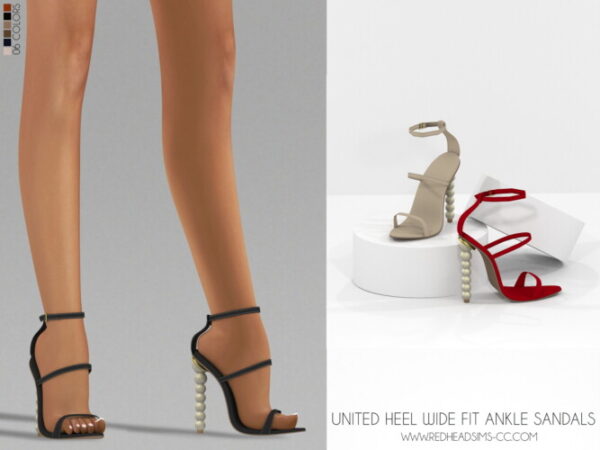 spring4sims's tweet photo. United Heel Wide Fit Ankle Sandals by Redheadsims for The Sims 4. Download via: https://t.co/zm7kGo8o4k #clutter #link #Redheadsims #sims4cc #sims4shoes #TheSims4 #thesims4 #sims4cc #s4cc #sims4customcontent #sims4downloads  #sims4ccfinds #ccfinds #spring4sims #ts4cc https://t.co/xsTNVCz1hM