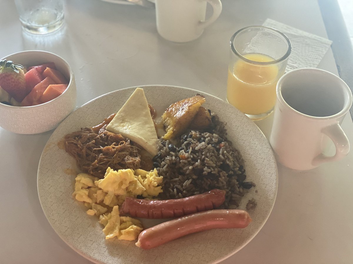 Local breakfast #costa #Rica