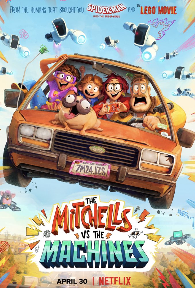 aflamxo's tweet photo. -The Mitchells vs. the machines (2021)

يدور حول عائلة تذهب في رحلة خارج المدينة عند قبول ابنتهم في مدرسة احلامها، وفي ��ثناء ذاك تخرج الروبوتات عن السيطرة لتصبح العائلة الأمل الاخير لإنقاذ البشرية

كوميدي. خيال علمي. انمي | التقييم: 7.8/10
فيلم انمي عائلي، ممتع جداً شوفوه🍿🤩 https://t.co/t3U79ZjXIh