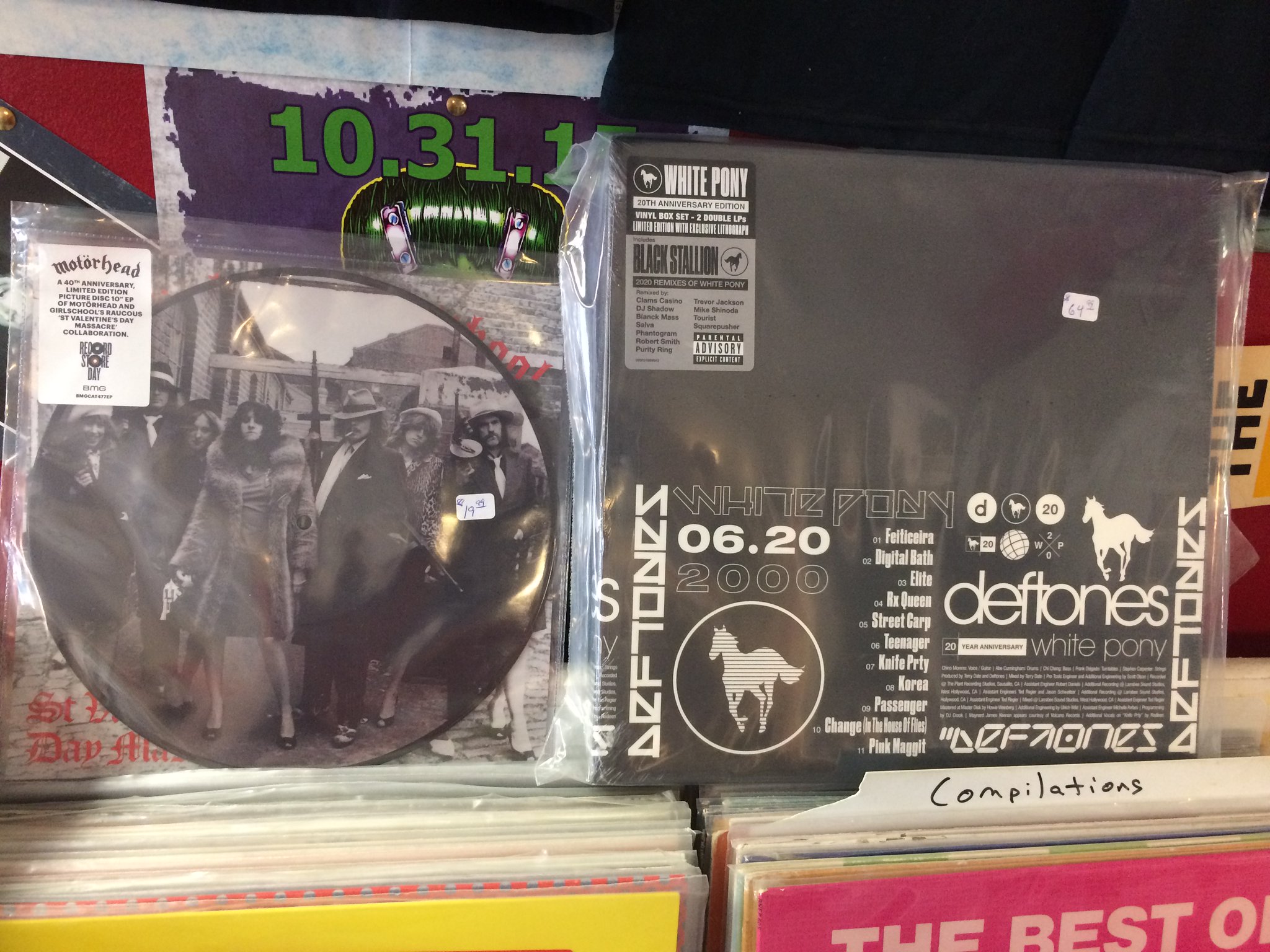 Happy Birthday to the late Kelly Johnson of Girlschool & Chino Moreno of the Deftones 