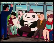 JLockettAuthor1's tweet image. My #StudioGhibli marathon began with 1972's #PandaGoPanda, an opening short for #Godzilla films! A girl (whose creation was inspired by #PippiLongstocking) adopts a panda &amp;amp; gets adopted by one as well! Panda Dad works at the zoo! Panny almost died because of an open floodgate!