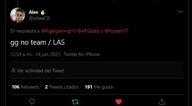 Es una vergüenza la actitud que tuvieron @KojisanYT y @Rigelgaming16 conmigo y los pibes al intentar entrar a un torneo de WR (abierto) al cual se podía acceder por medio de ❤️ y RTS.
Ganamos la votacion limpiamente, siendo los que mas votos obtuvieron y nos excluyeron 1/4