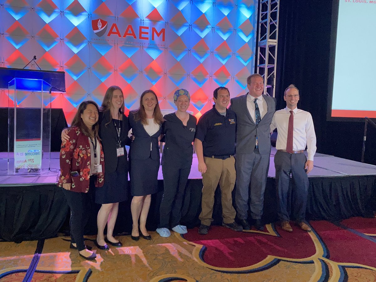 Awesome first EVER multi-section talk: Five EM Docs Walk into a Shift Show! <a href="/aaeminfo/">AAEM</a> <a href="/warejko/">Andrew W Phillips</a> <a href="/jessfujimoto/">Jessica Fujimoto</a> <a href="/molly_estes/">Molly Estes, MD FACEP FAAEM</a> @ecalhoun21 <a href="/SkylerLentz/">Skyler Lentz</a> @MelissaMyersMD