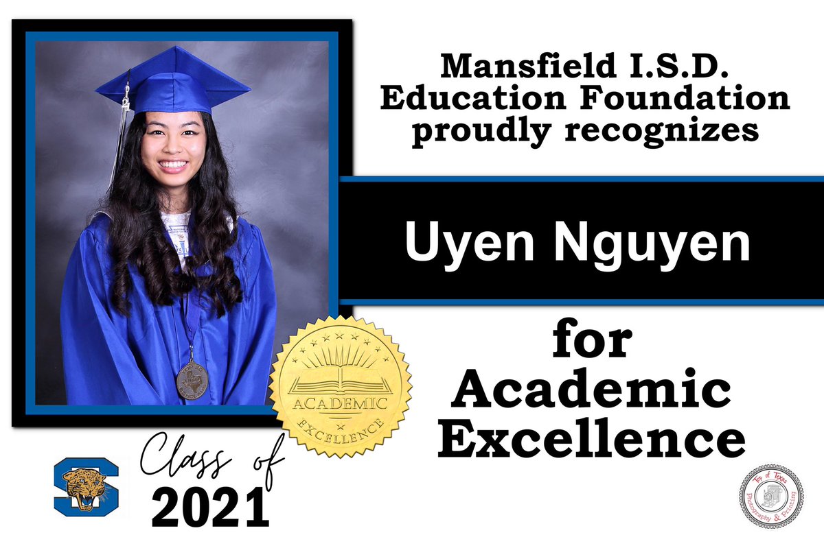 Go, Uyen! We know you’re going to do great things continuing your academic career! We are proud of you for graduating as an MISD 2021 Top Academic Scholar! Once a Jag, always a Jag! Way to represent! <a href="/MISDSummitJags/">Summit High School</a> <a href="/coachmutt/">Jason Mutterer</a> <a href="/JagCounseling/">Summit Counseling</a>
