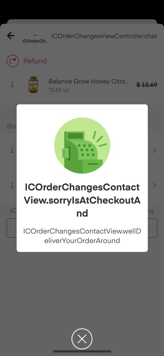 arkasinha03's tweet photo. ⁦@Instacart⁩ looks like a 🐞 https://t.co/aqhrCfPD9T