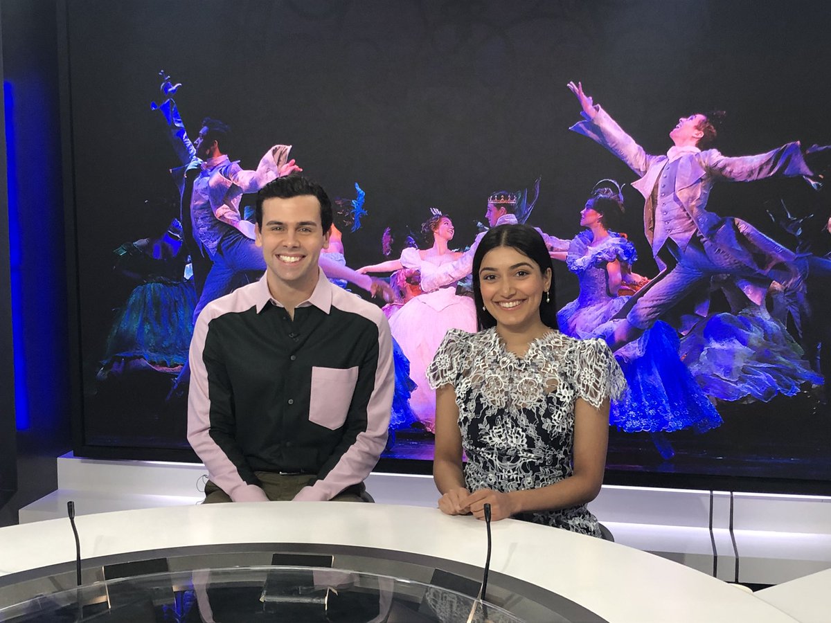 Thanks to <a href="/abcnews/">ABC News</a> for the <a href="/CinderellaAust/">Cinderella Musical</a> interview this morning with #shubshrikandiah <a href="/ainsley_melham/">Ainsley Melham</a> #CinderellaAu #Cinderella