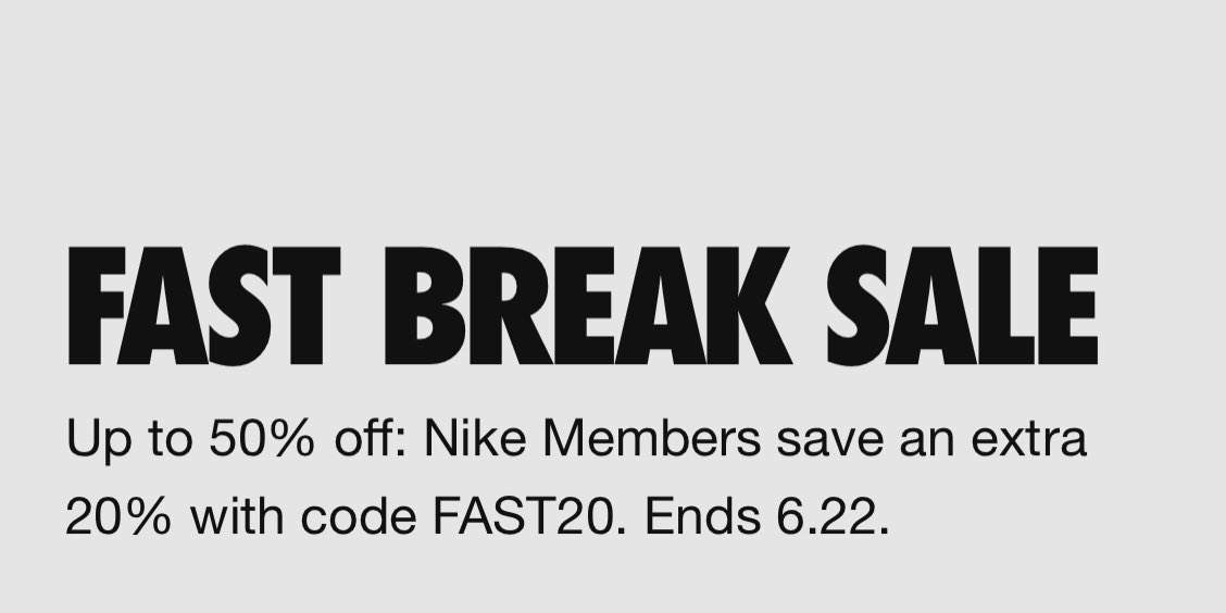 50 off nike code