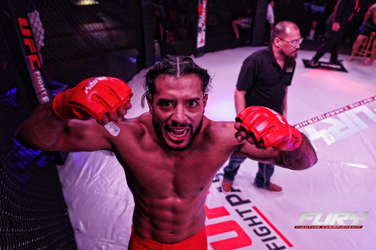 Isaac Moreno defeats Brexton Everett via TKO in Round 2 #Fury47 #FuryFC #MMA #Houston #UFCFightPass