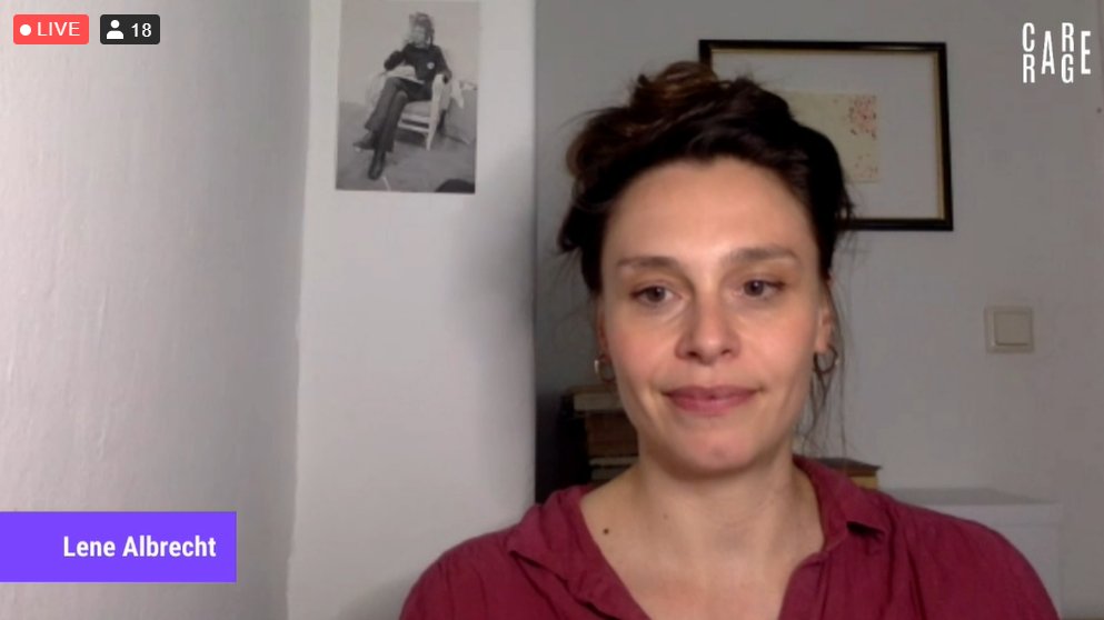 CareRage's tweet photo. @Caca_Savic @moeglichkeit Die Organisatorinnen von #WritingWithCare bedanken sich in emotionalen Schlussworten bei allen. https://t.co/Yx4dXKcTQJ