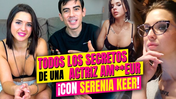❤ &iexcl;&iexcl;NUEVO V&Iacute;DEO!! ❤  50 COSAS SOBRE UNA ACTRIZ AMATEUR 🔥 HOY SERENIA KEER 😉  https://t.co/AMcS3oE8Iv<a href="/tag/blackfriday"class="tags"><span>#blackfriday</span></a>