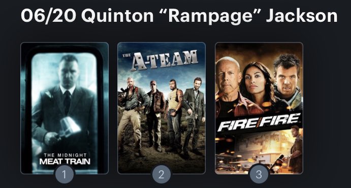Hoy cumple años el actor Quinton Rampage Jackson (43) Happy Birthday ! Aquí mi mini ranking: 