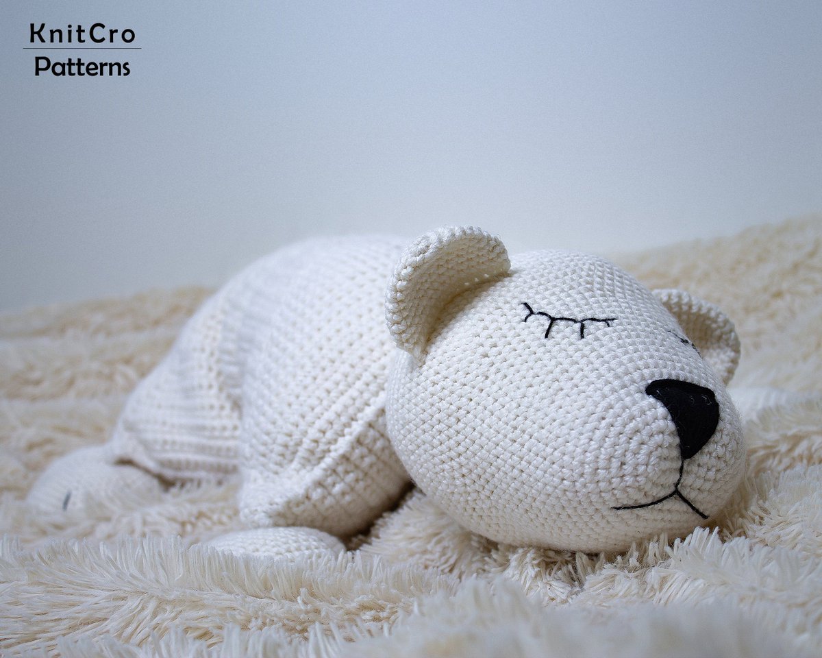 ClothesForCat's tweet photo. Excited to share the latest addition to my #etsy shop: Crochet Polar Bear Pillow Pattern PDF, Crochet Interior Baby Stuffed Bear Pillow PDF Pattern https://t.co/XRWpMSsfFI #babyshower #halloween #crochet #bearcrochetpattern #pillowpatternpdf #crochetpillowbear #interio https://t.co/RKJWB00eAf