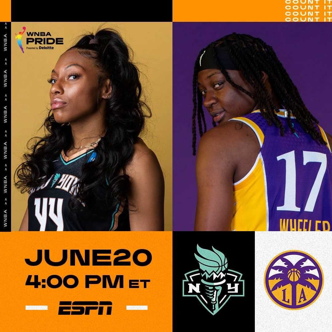 theheatherhogan's tweet photo. It is so good to see the #WNBA finally making Betnijah Laney the face of the Liberty! There is absolutely no question she deserves top billing (and a place on the All-Star team)! https://t.co/dIaJpme8aA