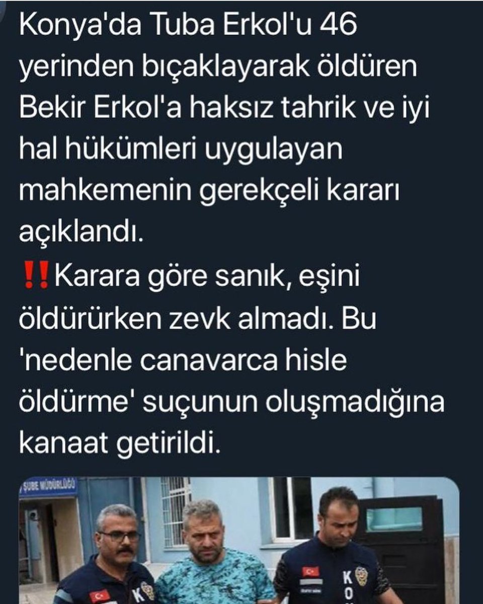 Adalet sistemimiz level atlamış haberimiz olmamış hissi kalben vuku bulmuş bak😠#Tubaerkol #KadinaSiddeteHayir #kadıncinayeti #Adaletistiyoruz