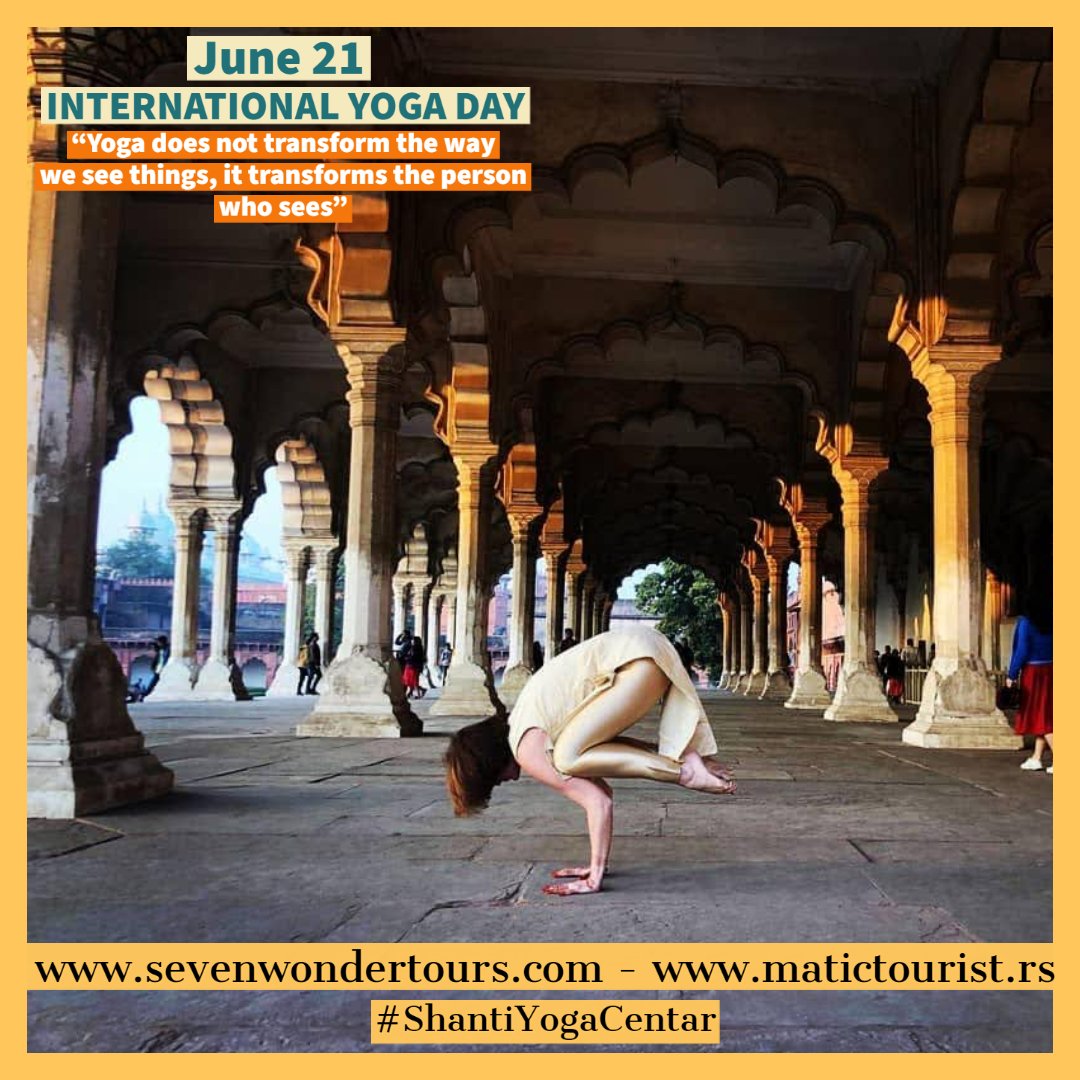 SWTTAGRA's tweet photo. The one journey that change your life forever...
'Book now' the popular 'YOGA TOUR TO INDIA' with us for 2021
to receive complete detailed journey plan! leave your email in the comments / DMs 
Website: https://t.co/LMv0YqnlvU
E-mail at: sevenwonderagra@gmail.com
#viajer #YogaDay https://t.co/xWTzOoxKLU