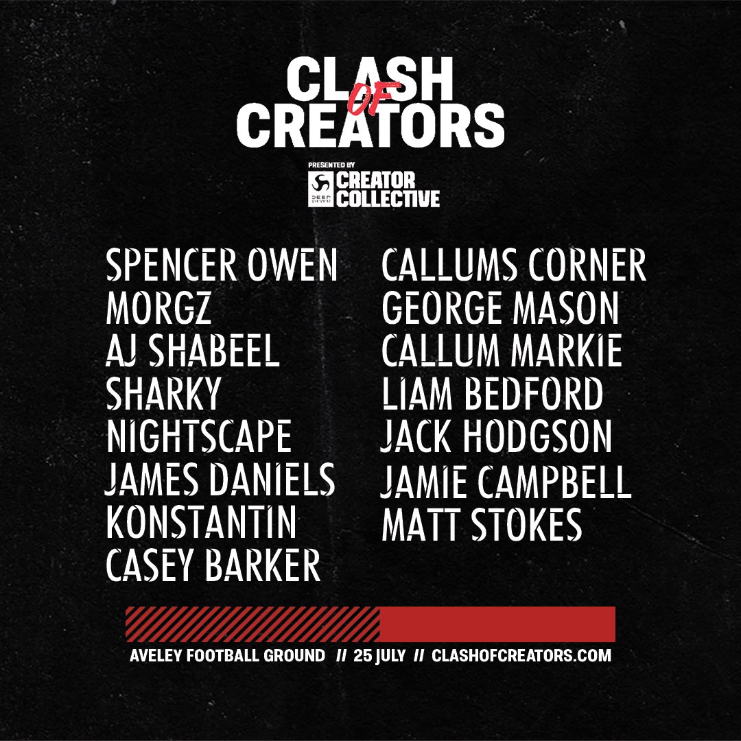 CLASH OF CREATORS tweet media