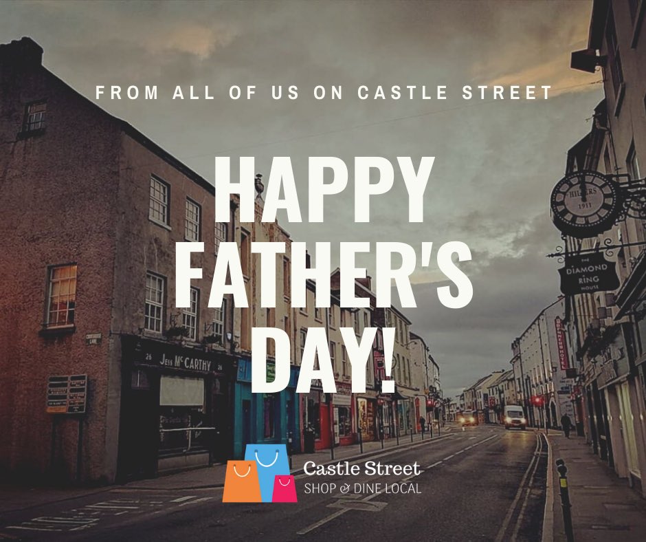 CastleStTraders's tweet image. Happy Father’s Day from all of us on Castle Street 🥳 #visitcastlestreet
