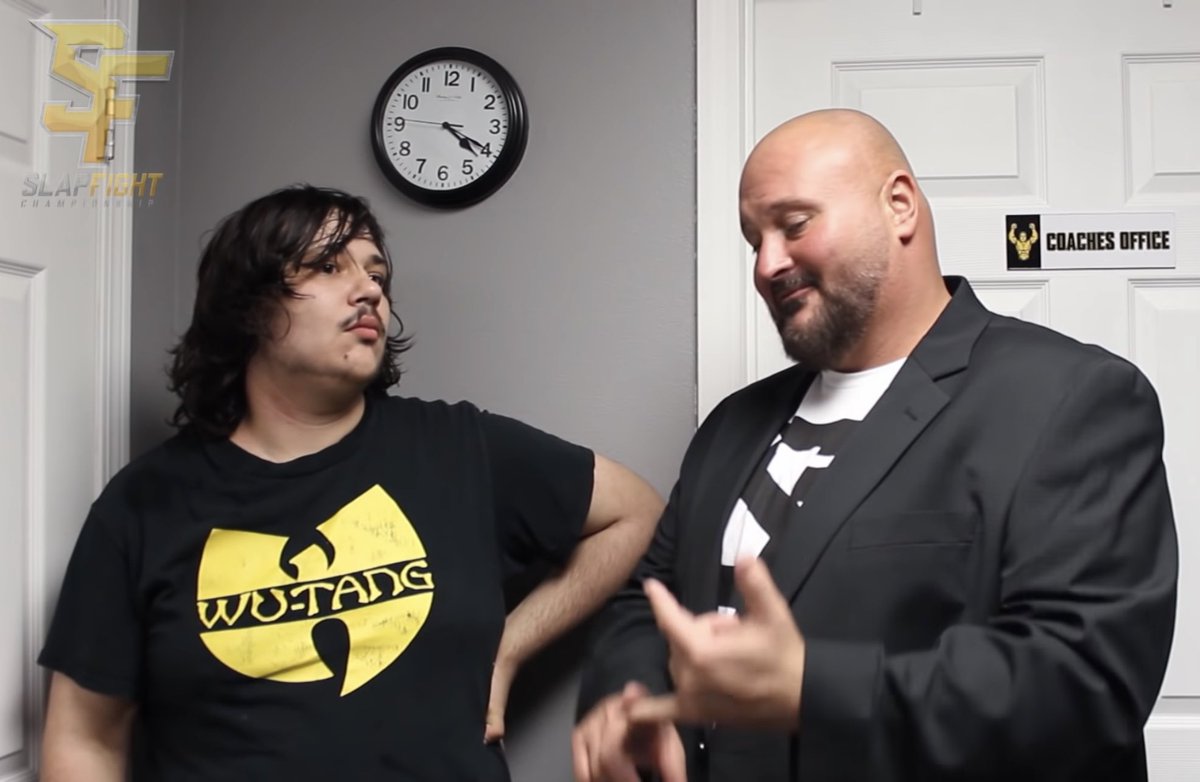 SlapFIGHTUSA's tweet photo. Check out the debut of our Superfan ‘Rickey’ during the SlapFIGHT:Adrenaline middleweight tourney! Available NOW at YouTube!
#slapfight #slapfighting #slapfightUK #slapfightingchampionship #slapkings #slapko #superfanfriday #foxsports #slapcontest #slapcompetition #slapchamp https://t.co/5EO7Ik5imO