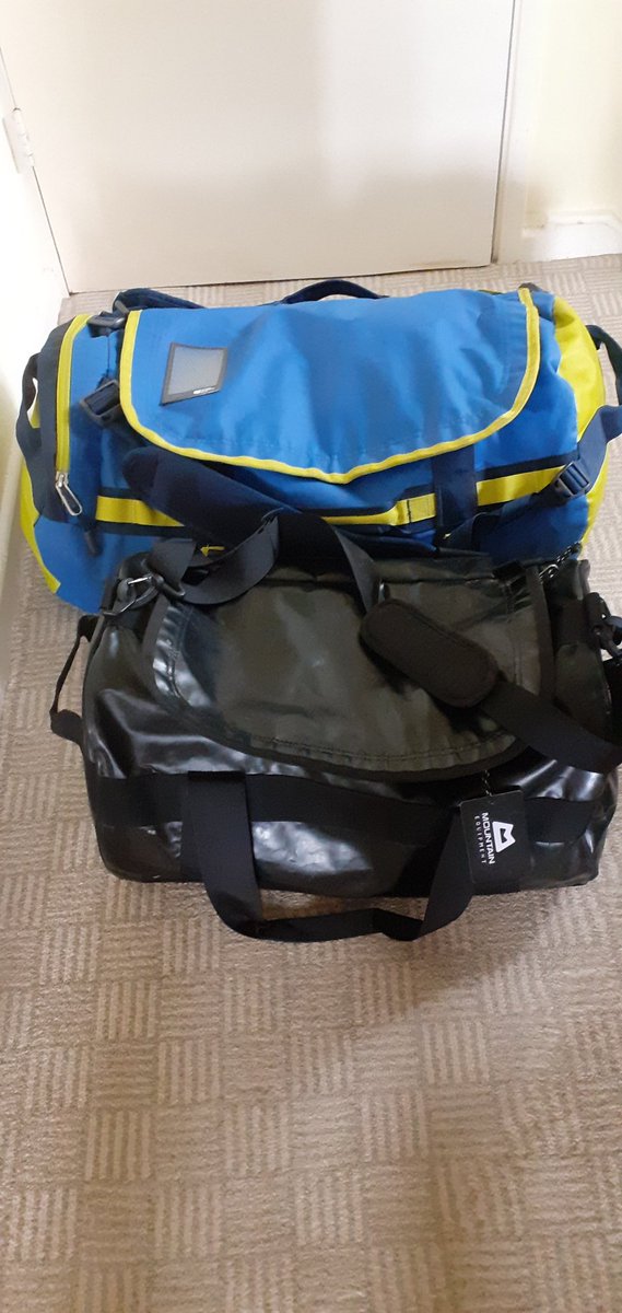 Thank god for <a href="/TheNorthFaceUK/">The North Face UK</a> duffle bags, when your sports kit bag is bigger than your normal clothes bag. Cycling, walking, swimming, running and drink, which you can where anything for 🍻 #lovethelakes @LakeDistrictPR