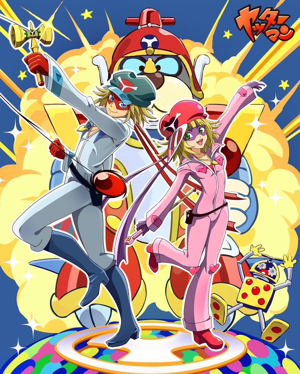 この世に悪は栄えない ヤッターマン Okkenのイラスト