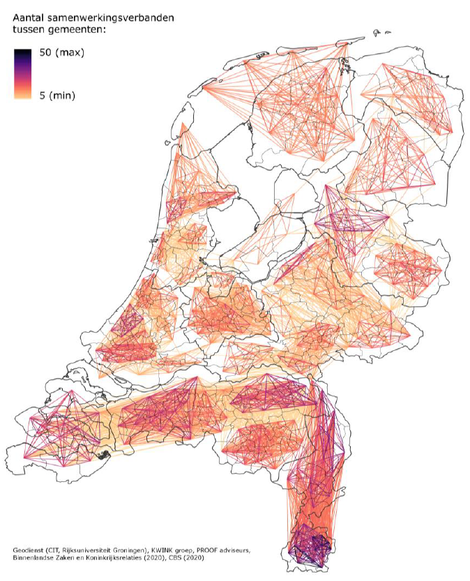 randymartens's tweet image. Wat een intrigerende kaart over samenwerkingsverbanden.