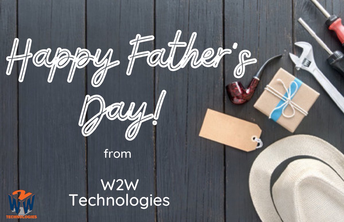 w2wtechnologies's tweet photo. W2W Technologies would like to wish all of the fathers out there, a Happy Father’s Day! Today is for you! 

#happyfathersday #fathersday2021 #fathersday #love #family #dad #dadlife https://t.co/zhsnSBmlDZ