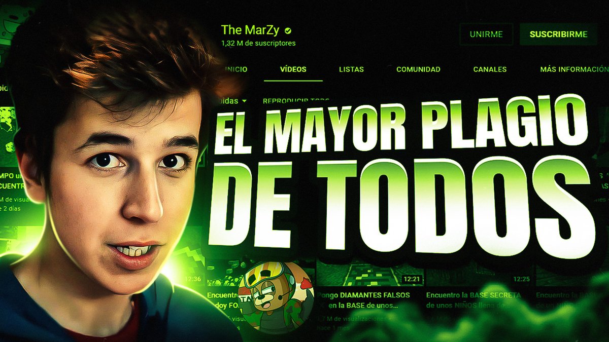 Pipepino2's tweet photo. Este YOUTUBER de MINECRAFT se hizo FAMOSO COPIANDO VIDEOS | The Marzy

https://t.co/sZVJWdMkhc https://t.co/bxzta0oVZ2
