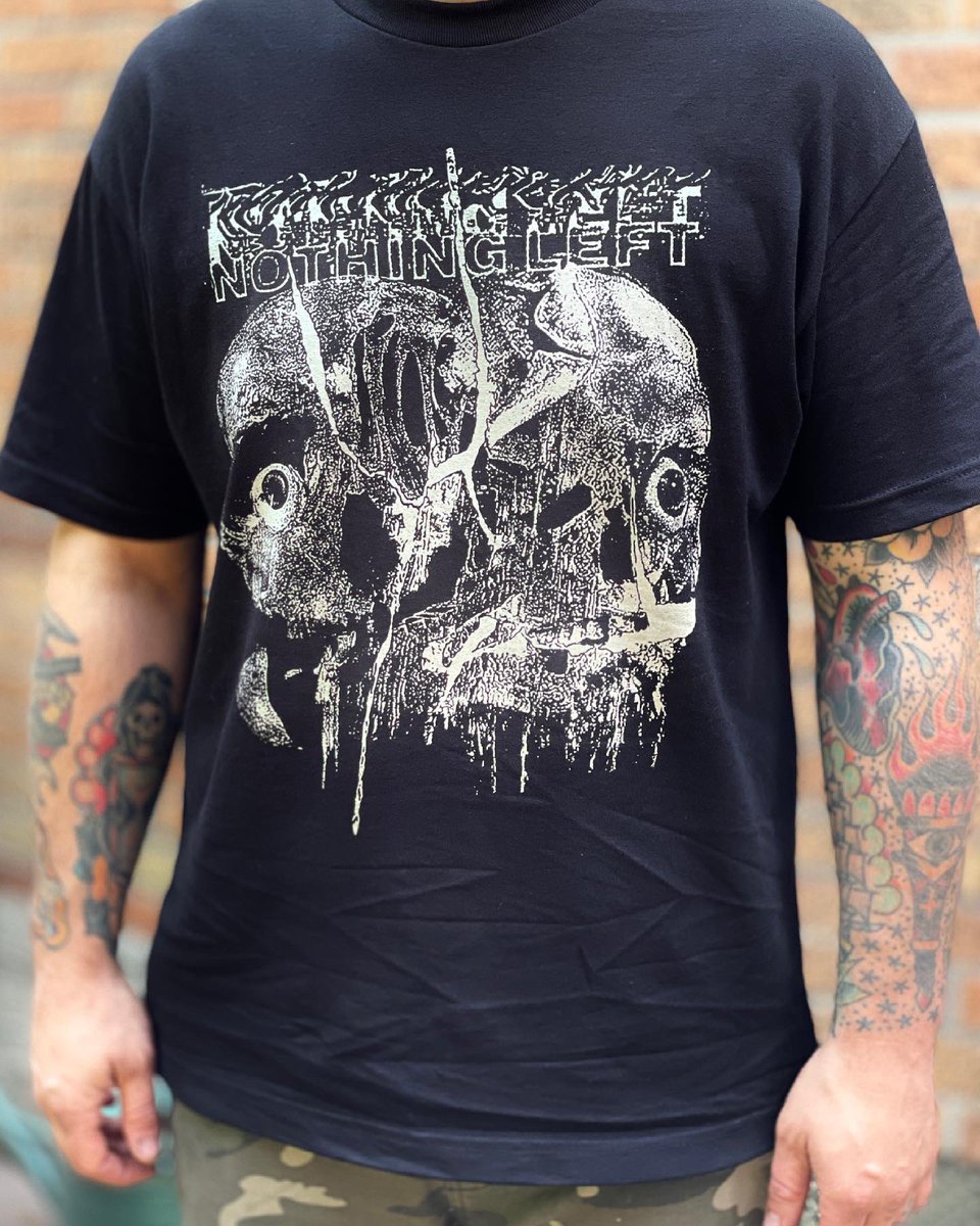 nothinglefthc's tweet photo. Got a couple new shirts up for sale at https://t.co/6RuFZK00gQ - printed and shipped by us. Get em while they’re hot 🔥 https://t.co/BviGj0pjp6