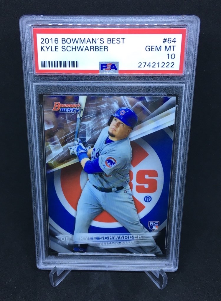 The Schwarbino has been demolishing baseballs this month. 

From The Buzz Archives ... Buzz Buys: Cheap Jordan, Schwarber & Shaq slabs, Ricochet, a Yahoo! icon, Gritty, Top Gun, Trish Stratus & more in a super-sized edition to start the year >> https://t.co/eKfzfnrqEW #collect https://t.co/1W6kwg5drY