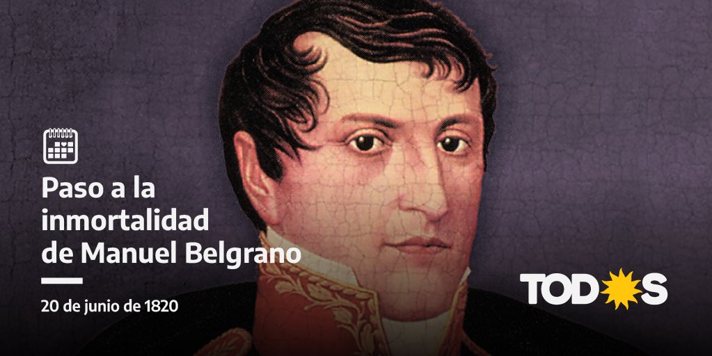 PDigitalLR's tweet photo. 💙 201 años del paso a la inmortalidad del General Manuel Belgrano.

#DíaDeLaBandera 🇦🇷 https://t.co/Pc7zrwMwFN