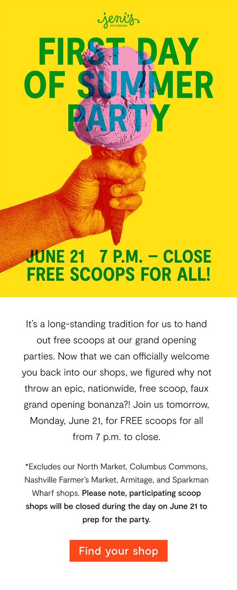 lbeiii's tweet photo. Free ice cream day! Better than free donut day. https://t.co/BQ5ho0TV7m