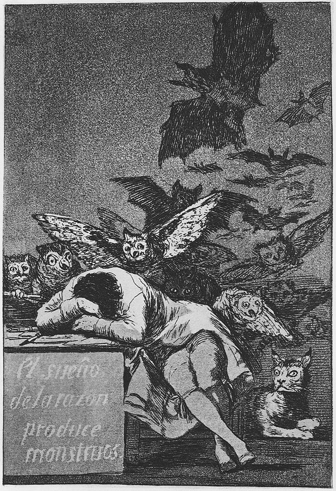 RatioScientiae's tweet photo. The Monsters Produced by the Sleep of Reason and Their Effects on the Dynamics of Reality #sleepofreason #election2020 #DCriots Please click on the link: https://t.co/8jNgOfG6nl https://t.co/vbTrfl5kqP