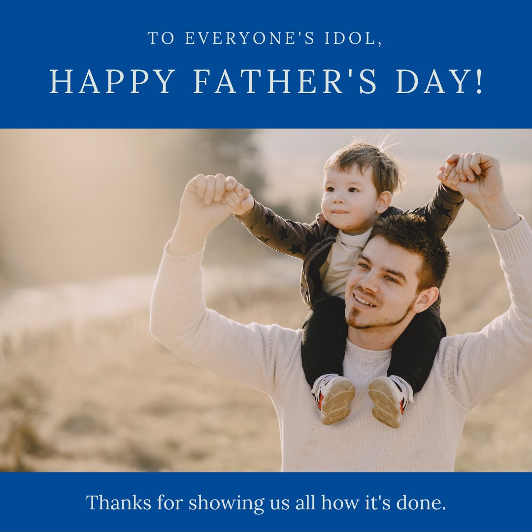 Happy Fathers Day!
.
"Any man can be a father, but it takes someone special to be a dad." —Unknown
.
#bellevuetn #bhcc #enjoythevue