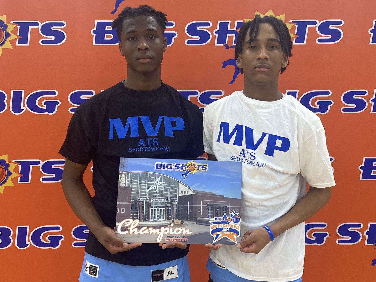 BigShotsGlobal's tweet photo. #BIGSHOTS #SCJam

16U Gold Championship

Champions: Big Shots Elite Virginia Nets - 65

CO- Most Oustanding Players: #23 Elijah Mitchell - 25 pts
#2 Lawrence Cole - 19 pts

Runner Up: M24 Legends - 64

#2 Ricky Minard III - 29 https://t.co/c1InwnRw3A