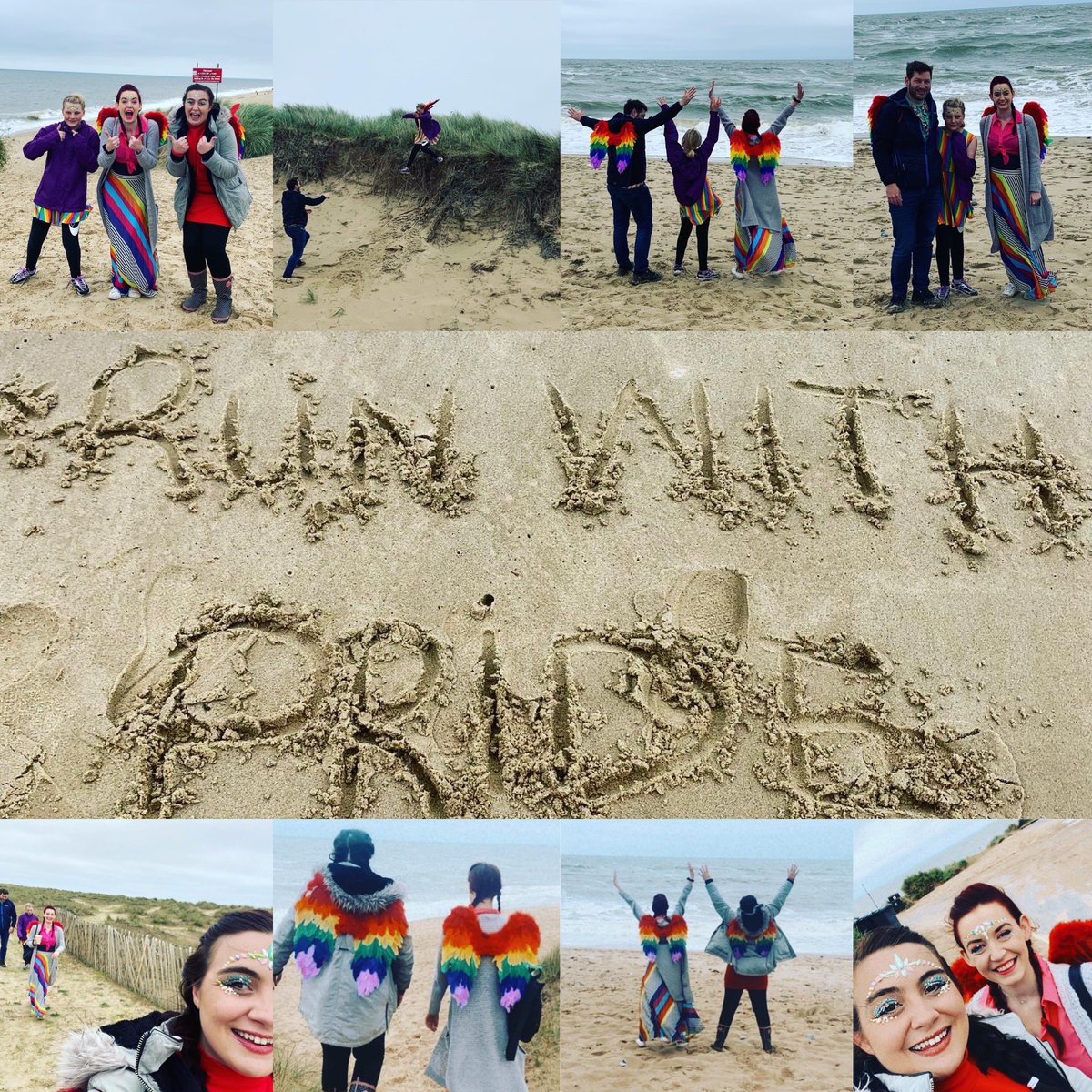 DanniRobinson10's tweet image. What a fabulous Sunday afternoon completing our walk at Winterton Dunes for #runwithpride @NSFTtweets  @hannlou1, Rob and co.!!! #pride #LGBTQ #mentalhealth #nurses #raisingawareness #specialistservicesnsft #norfolkandwaveney #greatyarmouth