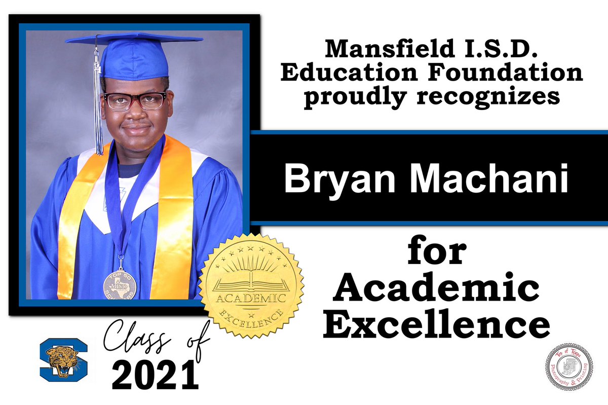 We are proud of Summit graduate, Bryan Machani, for being named an MISD 2021 Top Academic Scholar!  We look forward to hearing all the amazing things Bryan will be doing next year at Emory University! <a href="/MISDSummitJags/">Summit High School</a> <a href="/coachmutt/">Jason Mutterer</a> <a href="/JagCounseling/">Summit Counseling</a>
