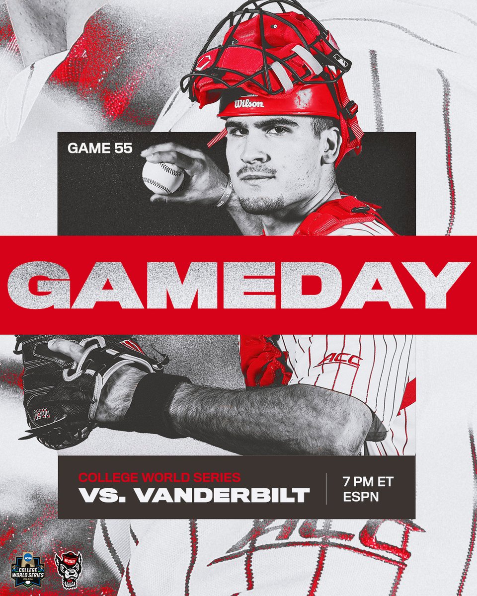 NCStateBaseball's tweet photo. GET UP, it's game day in Omaha! https://t.co/za8ueHdHyT