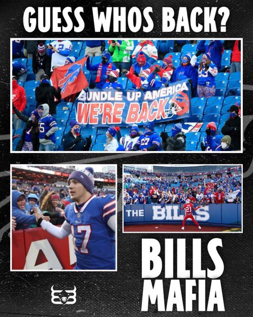 BuiltInBuffalo_'s tweet image. #BillsMafis is back baby 😈