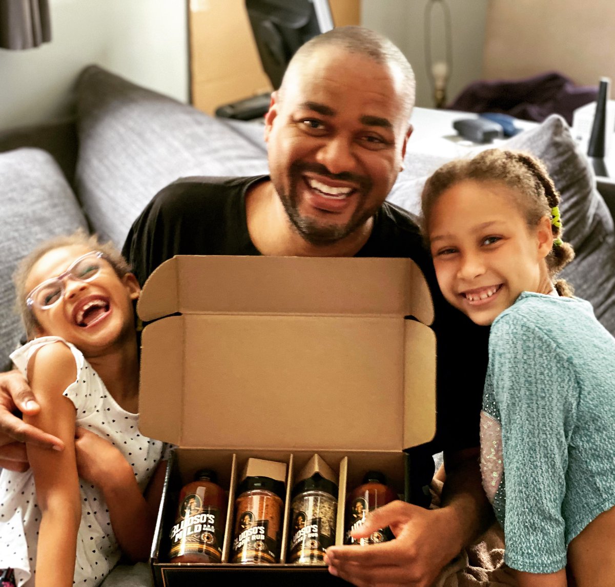 Bbq rubs and sauces! Just what Daddy wanted. 🤤 Happy Father’s Day to all the dads. @bludsosbbq #fathersday