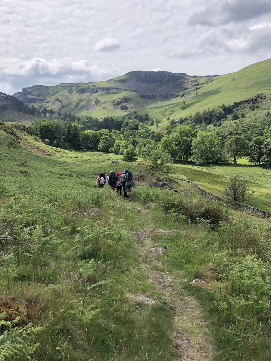 A great day on the Gold DofE expedition. All groups safely in at camp after a tough, but rewarding day in the Lakes District fells.