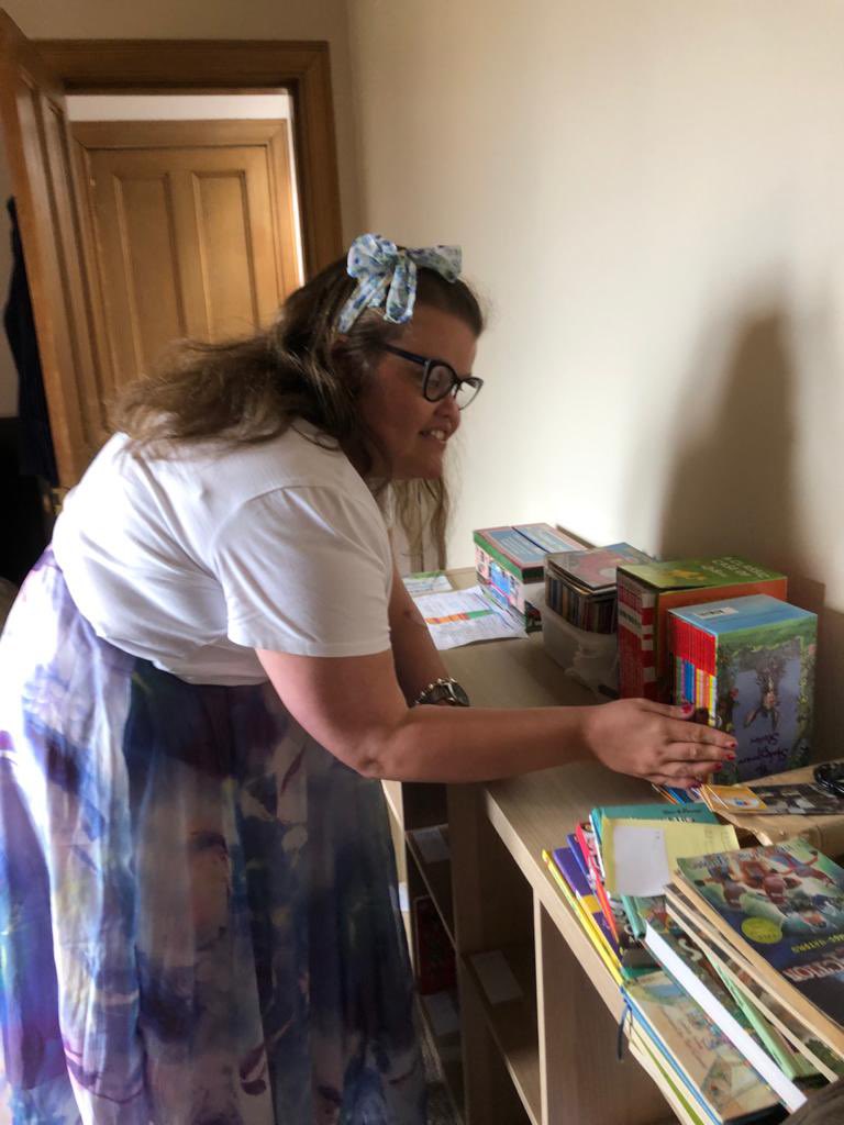 AndrewsBookClub's tweet photo. Thanks to everyone who visited today to exchange their books! For everyone who couldn’t make it, we will be in touch to organise a book delivery soon.

We’ll have our next event in July. Sign up @ https://t.co/9zUl1oZTYd https://t.co/u9LN7drYgf