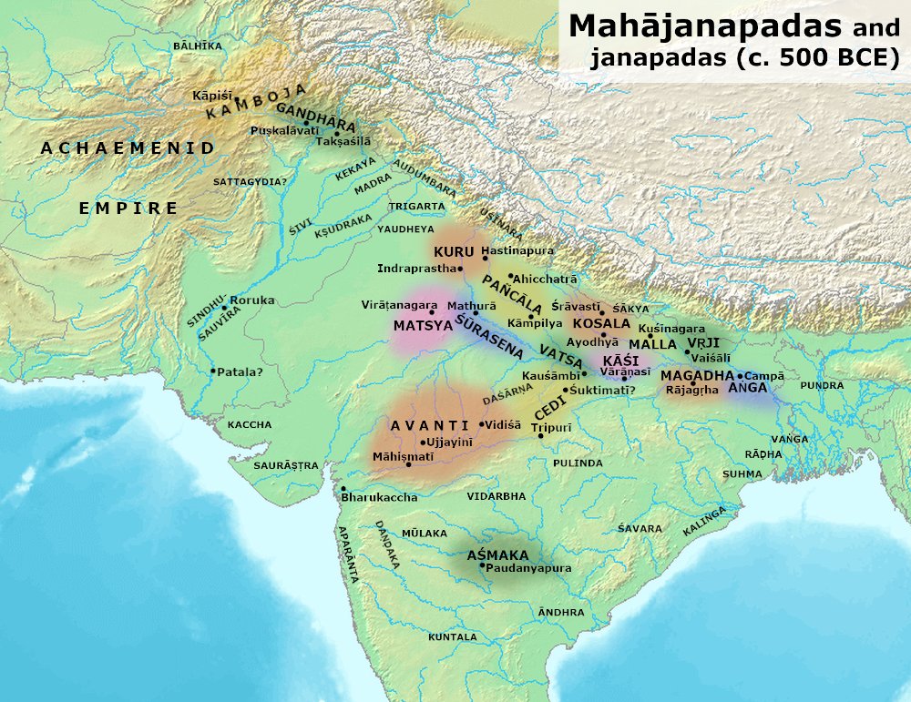 Vakibs This Is A Rough Reference To The Different Mahajanapadas In Aryavarta The Location May Not Be Very Accurate But It Will Give A Rough Idea The Names Of The Vakibs This Is A Rough Reference To The Different Mahajanapadas In Aryavarta The Location May Not Be Very Accurate But It Will Give A Rough Idea The Names Of The