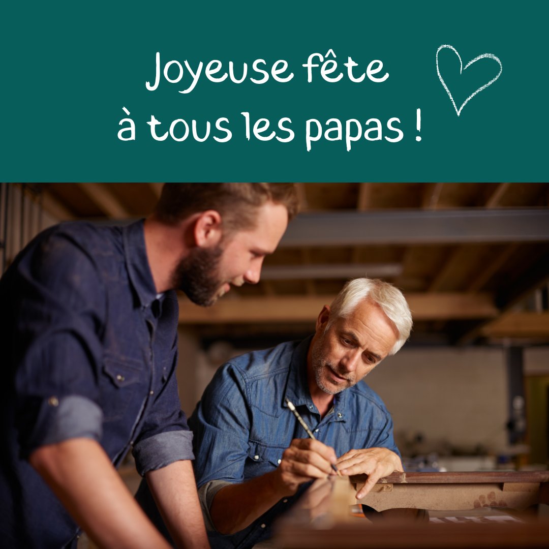 La menuiserie souhaite une très bonne fête à tous les papas ! 😊
#FeteDesPeres