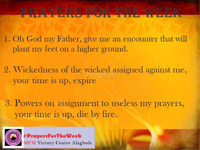 mfmvictorycentr's tweet photo. #prayersfortheweek https://t.co/sfLYQwg4DR
